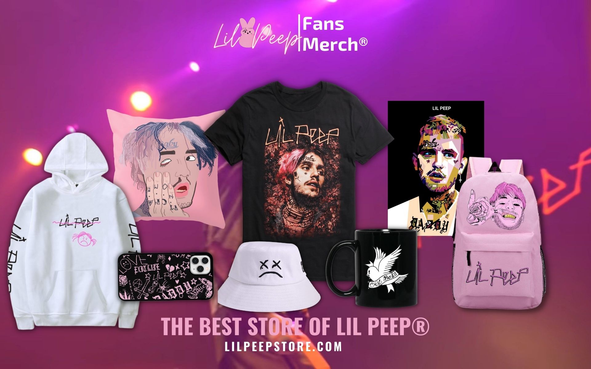 Lil Peep Store Web Banner - Lil Peep Store