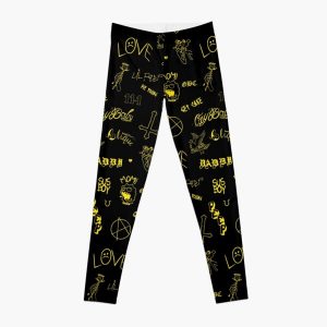 Copy of Lil Peep Tattoos Yellow Leggings RB1510 product Offical Lil Peep Merch