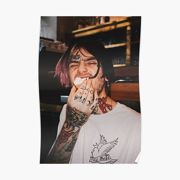 lil peep aesthetic portrait  Poster RB1510 product Offical Lil Peep Merch