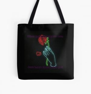 LIL PEEP - Ghostboy All Over Print Tote Bag RB1510 product Offical Lil Peep Merch