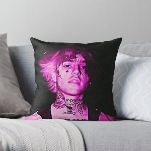 Lil Peep neon pink Throw Pillow RB1510 product Offical Lil Peep Merch