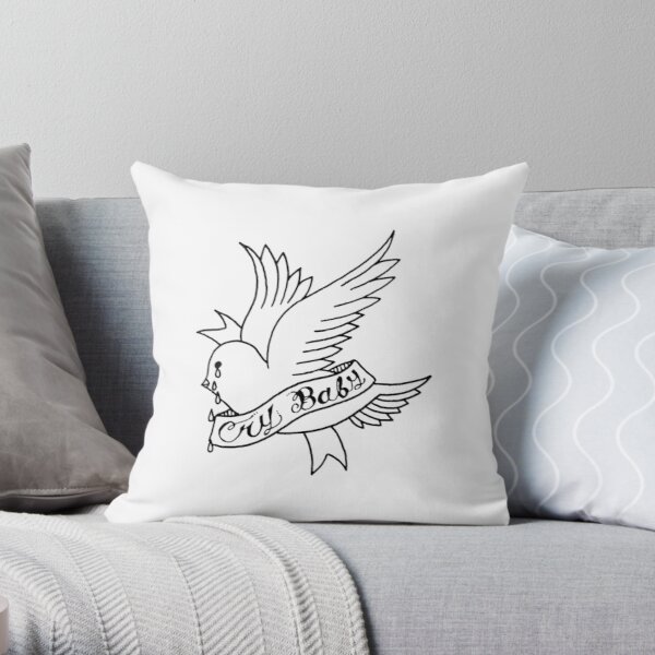lil peep crybaby Throw Pillow RB1510 product Offical Lil Peep Merch