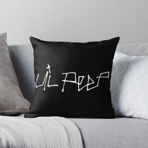 Lil Peep logo Throw Pillow RB1510 product Offical Lil Peep Merch