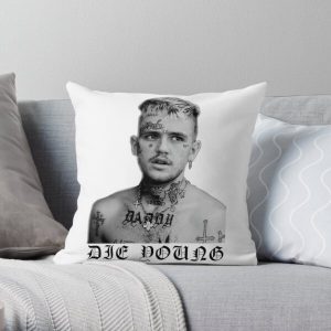 DIE young lil peep  Throw Pillow RB1510 product Offical Lil Peep Merch