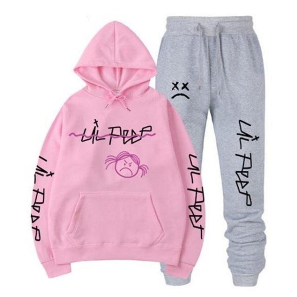 angry girl hoodie &amp sweatpants 4860 - Lil Peep Store