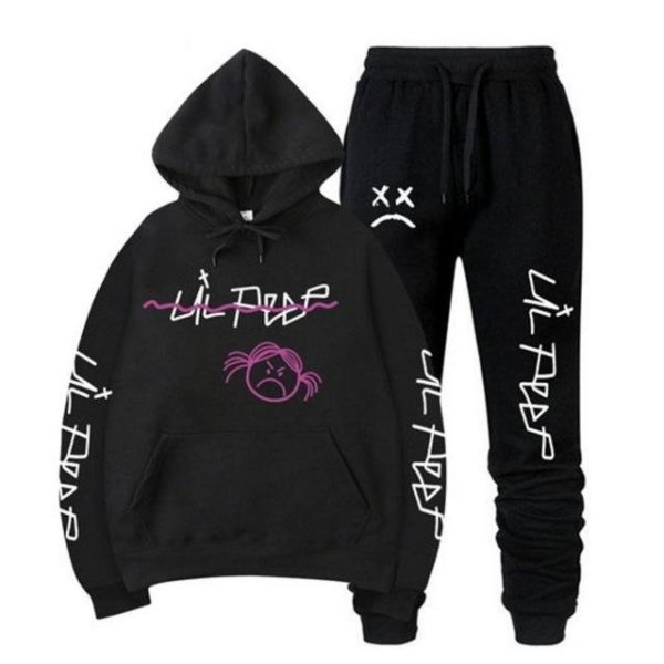 angry girl hoodie &amp sweatpants 8381 - Lil Peep Store