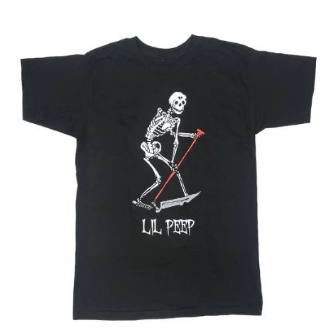 black og skeleton t shirt 2649 - Lil Peep Store