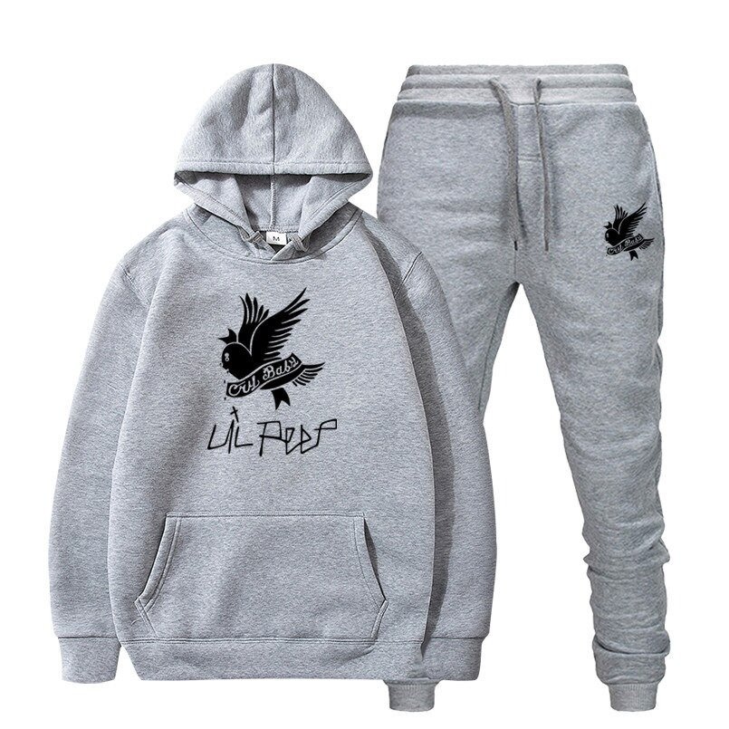 crybaby hoodie &amp sweatpant 4255 - Lil Peep Store