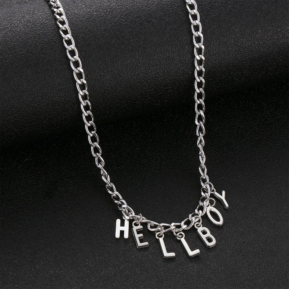 hellboy choker necklaces 5263 - Lil Peep Store