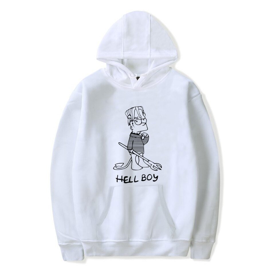 hellboy pullover hoodie 8478 - Lil Peep Store