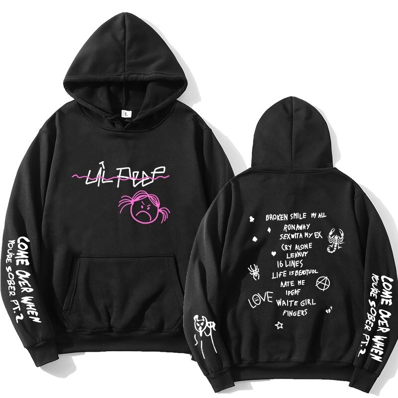 lil peep cry baby album hoodie 8840 - Lil Peep Store