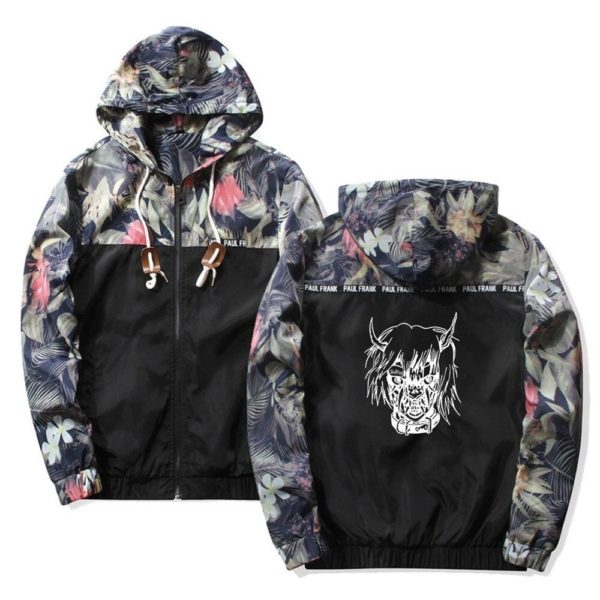 lil peep floral jacket 3906 - Lil Peep Store