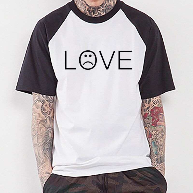lil peep love raglan t shirt 4962 - Lil Peep Store