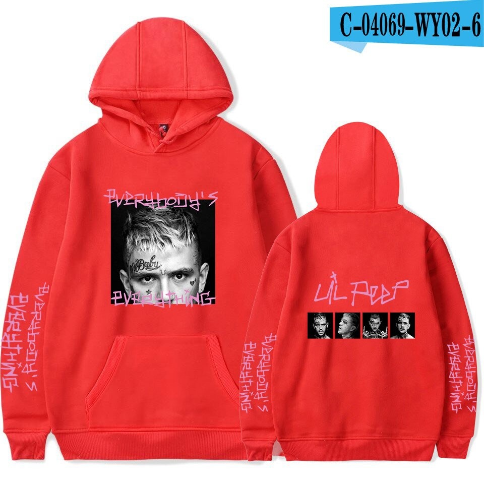 new lil peep black hoodies rap 3770 - Lil Peep Store