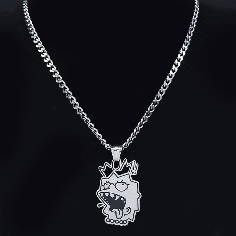 Buy COMTRUDE Lil-Peep Necklace Stainless Steel Rapper Pendant Perfect Gifts  for Young Singer Fans (Silver) Online at desertcartINDIA
