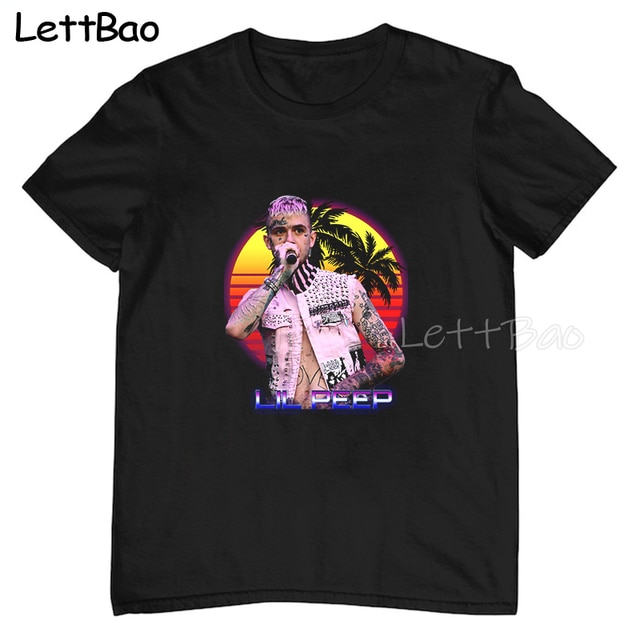 Lil Peep Rap Hip Hop Aesthetic Tshirt Men Funny Cartoon T shirt Unisex Cool Streetwear Graphic 6.jpg 640x640 6 - Lil Peep Store
