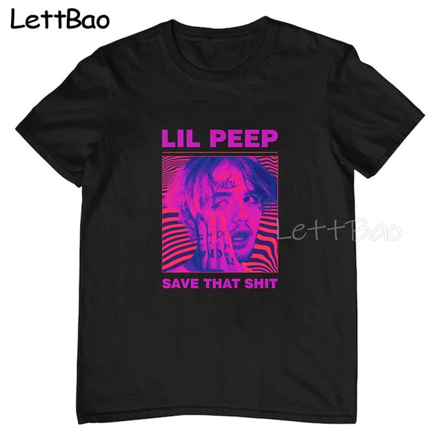 Lil Peep Rap Hip Hop Aesthetic Tshirt Men Funny Cartoon T shirt Unisex Cool Streetwear Graphic 7.jpg 640x640 7 - Lil Peep Store